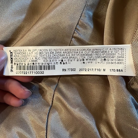 Zara Suit Jacket Blazer - Picture 6 of 8